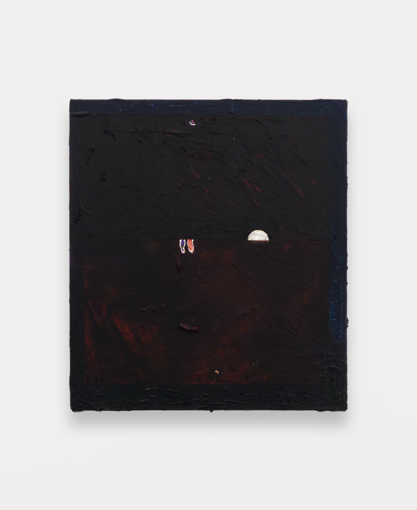 painting by artist david bance in the absence of light 2024
