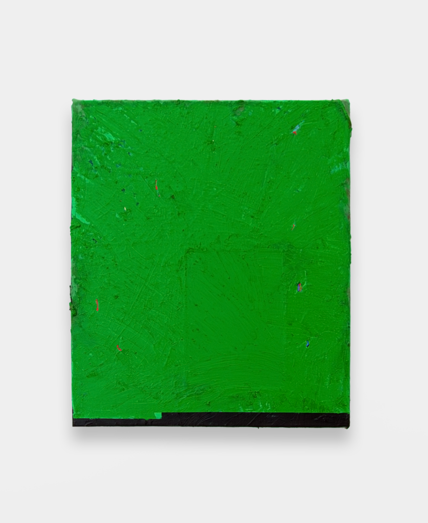 painting by artist david bance titled scum