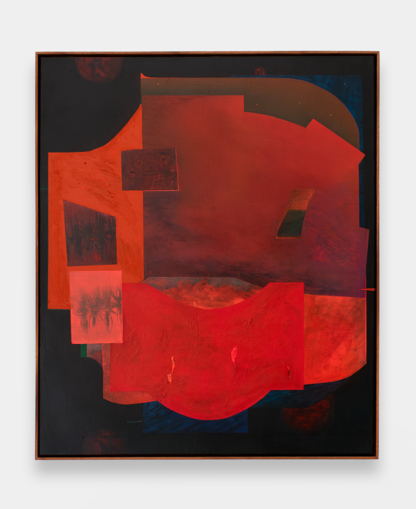 painting by artist david bance turn to red
